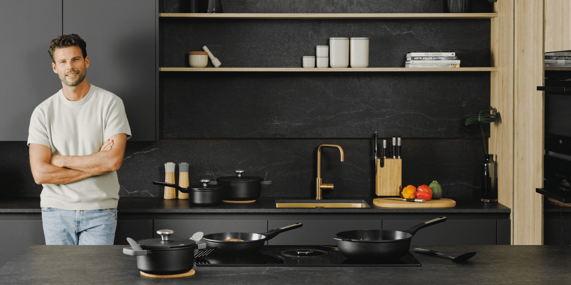 Peralatan BergHOFF di dapur modern